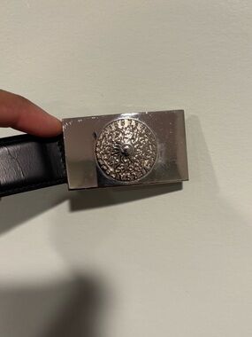 Vintage Versace Leather Belt Mens